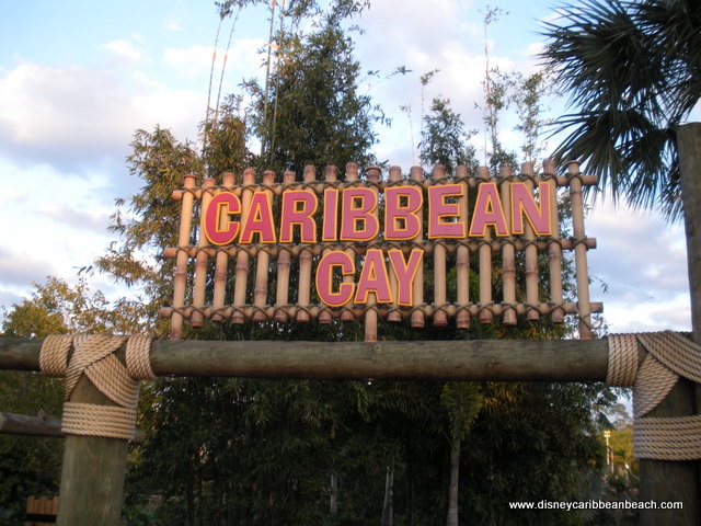 Caribbean Cay sign